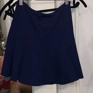 Navy blue skirt
